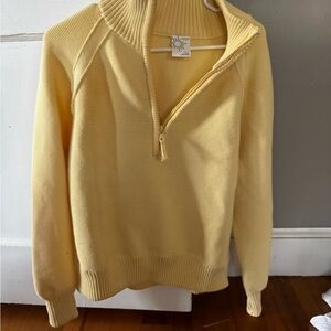 Aerie cool down quarter zip sweater